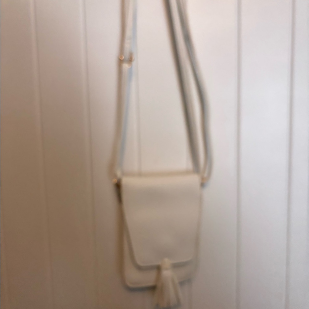 Chic White Crossbody Bag